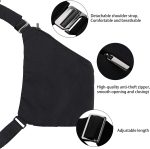 VADOO Sling Bag - Anti-theft Crossbody Shoulder Bag for Men and Women - Image 3